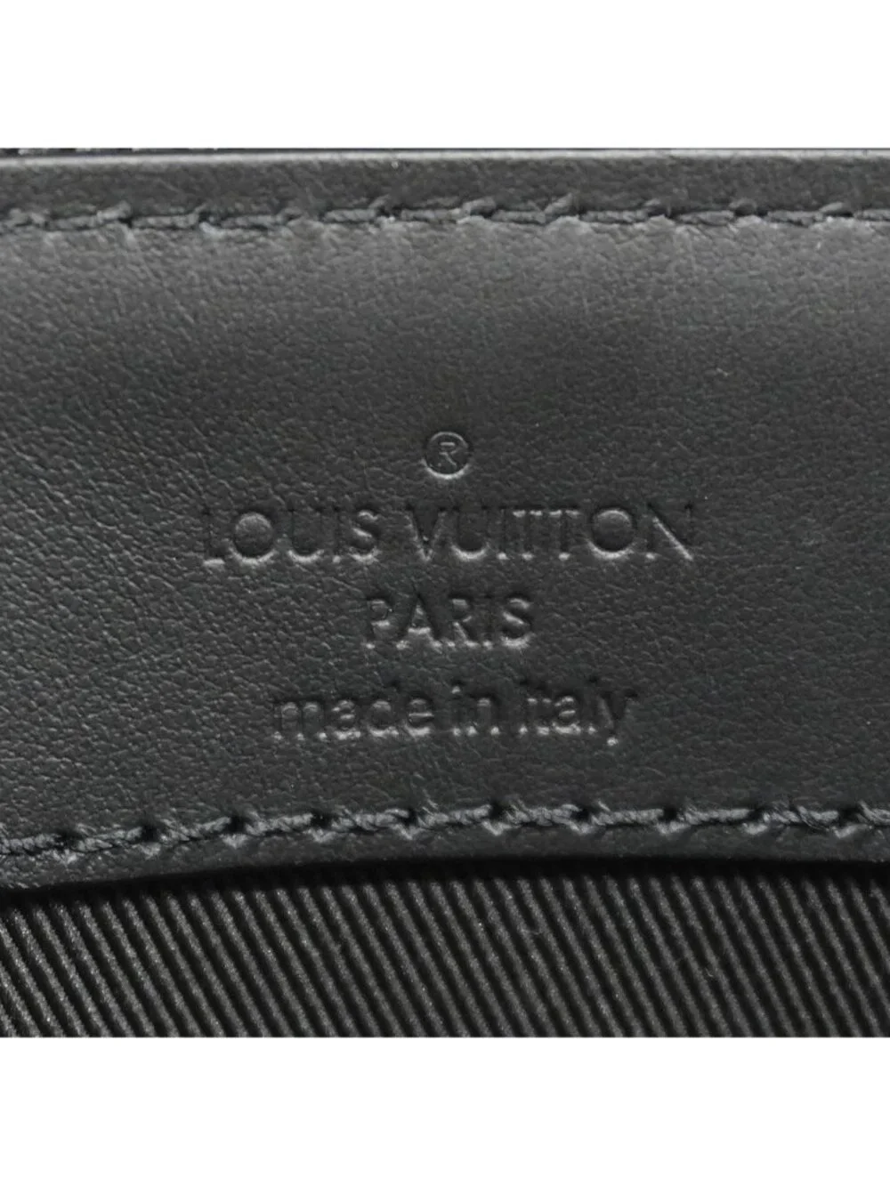 Louis Vuitton Tote Monogram Eclipse Sac Plat Cross Black 2-Way